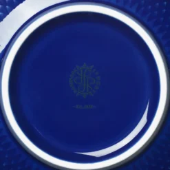 Lyngby Porcelæn Rhombe Color skål mørk blå 15,5 cm