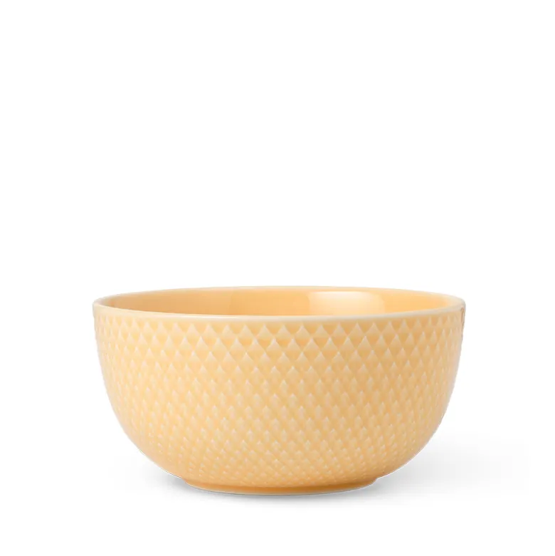 Lyngby Porcelæn Rhombe Color skål sand 13 cm