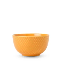 Lyngby Porcelæn Rhombe Color skål gul 11 cm