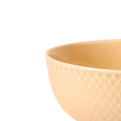 Lyngby Porcelæn Rhombe Color skål sand Ø 15,5 cm