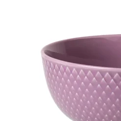 Lyngby Porcelæn Rhombe Color skål lilla Ø 15,5 cm