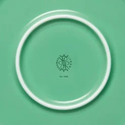 Lyngby Porcelæn Rhombe Color serveringsskål Ø 28 cm grøn
