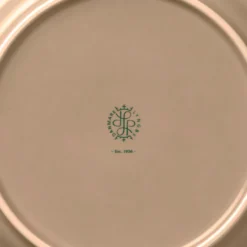Lyngby Porcelæn Rhombe Earth frokosttallerken clay 2 stk. Ø 23 cm