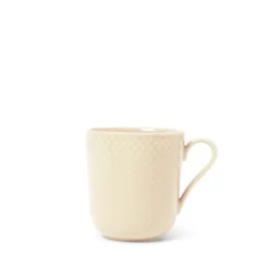 Lyngby Porcelæn Rhombe Earth krus med hank 39 cl marble