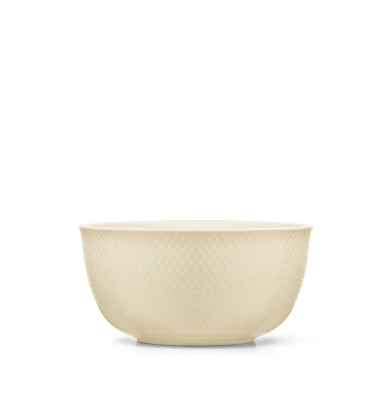 Lyngby Porcelæn Rhombe Earth serveringsskål marble Ø 22 cm
