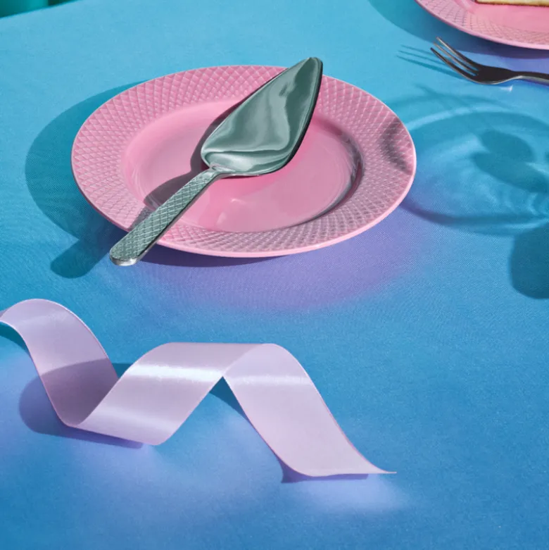 Lyngby Porcelæn Rhombe kagespade stål 25,5 cm