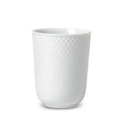 Lyngby Porcelæn Rhombe Krus Hvid 33 cl
