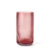 Lyngby Porcelæn vase bordeaux 20,5 cm