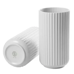 Lyngby Porcelæn Vase 20 cm Hvid