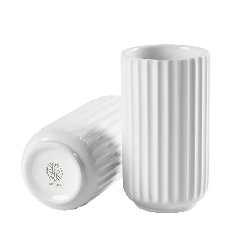 Lyngby Porcelæn Vase 12 cm Hvid