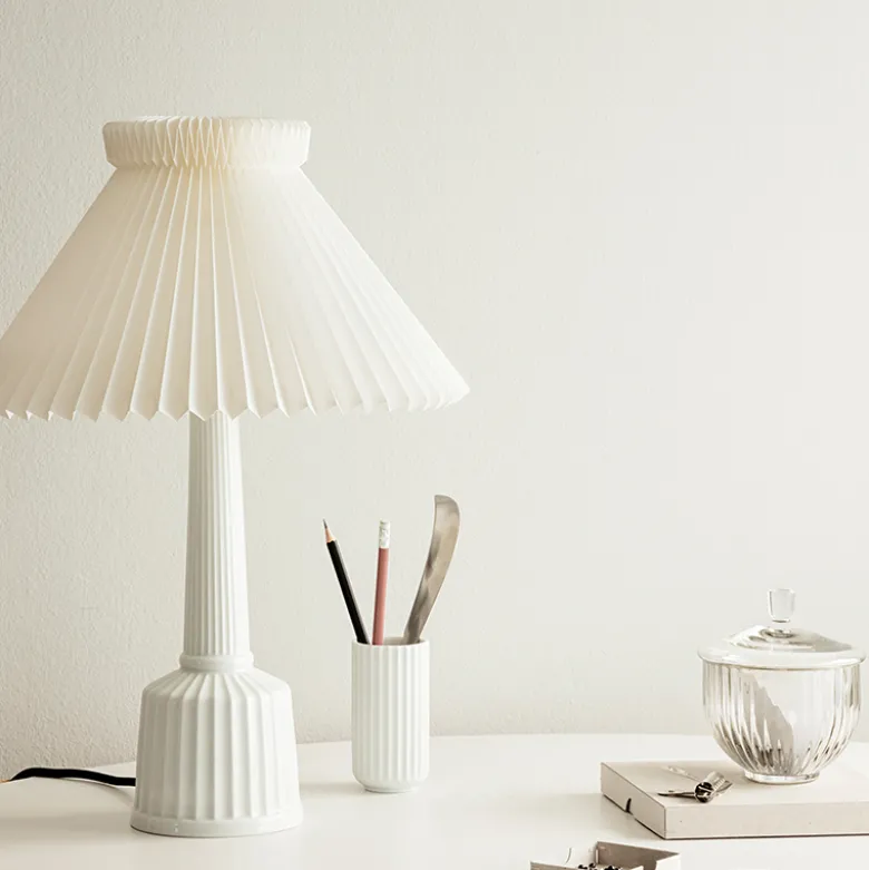 Lyngby Porcelæn Vase 12 cm Hvid