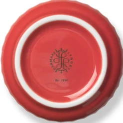 Lyngby Porcelæn vase rød H 15,5 cm