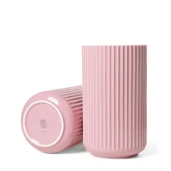 Lyngby Porcelæn vase rosa H 25 cm