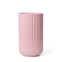 Lyngby Porcelæn vase rosa H 25 cm