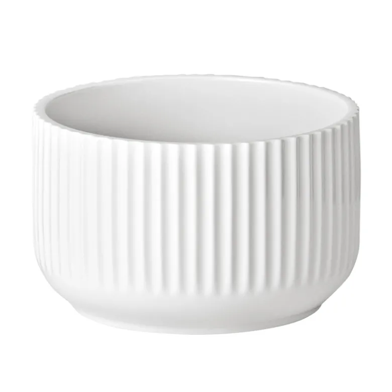 Lyngby skål hvid porcelæn 17 cm