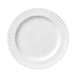 Lyngby tallerken hvid 20 cm