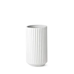 Lyngby vase hvid 20 cm