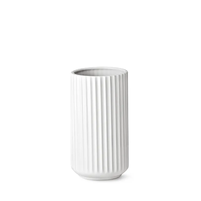 Lyngby vase hvid 20 cm