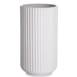 Lyngby vase hvid 25 cm