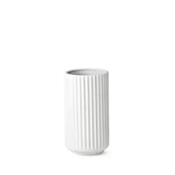 Lyngby vase hvid 15 cm