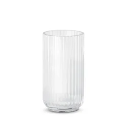 Lyngby vase klar glas 20 cm
