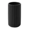 Lyngby vase mat sort H9 cm