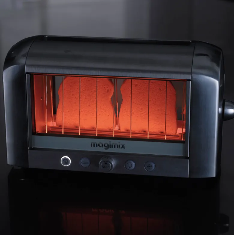 Magimix Vision brødrister 2 skiver stål
