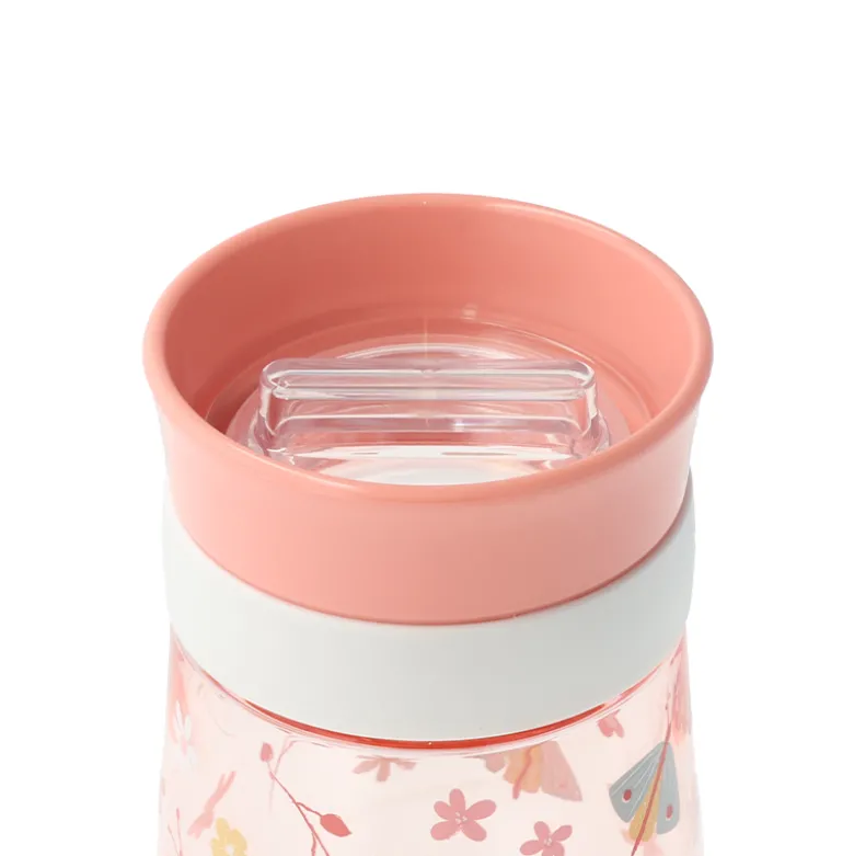 Mepal Mio Flowers & Butterflies begynderkop rosa 300 ml