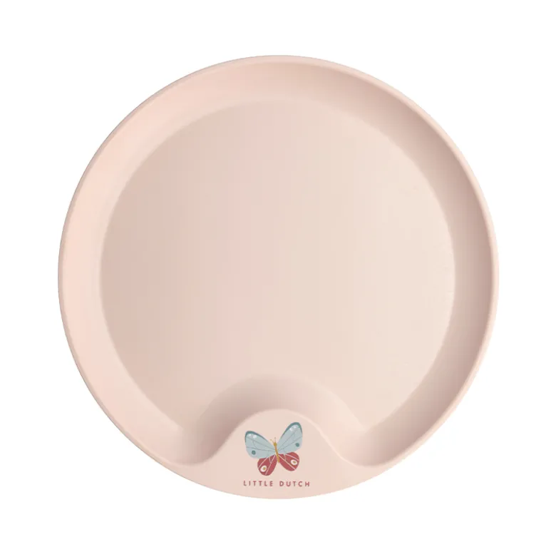 Mepal Mio Flowers & Butterflies tallerken rosa Ø 22 cm