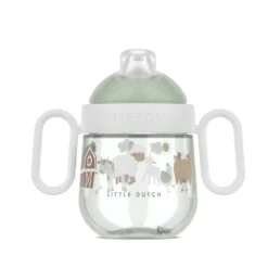 Mepal Mio Little Farm babykrus non drip grøn 200 ml