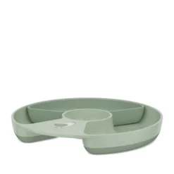 Mepal Mio Little Farm børnetallerken med opdeling grøn Ø 20 cm