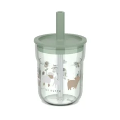 Mepal Mio Little Goose børneglas med sugerør grøn 250 ml