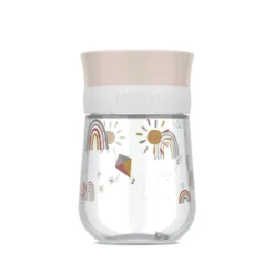 Mepal Mio Sunshine & Rainbow begynderkop hvid 300 ml