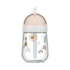 Mepal Mio Sunshine & Rainbow drikkedunk hvid 300 ml