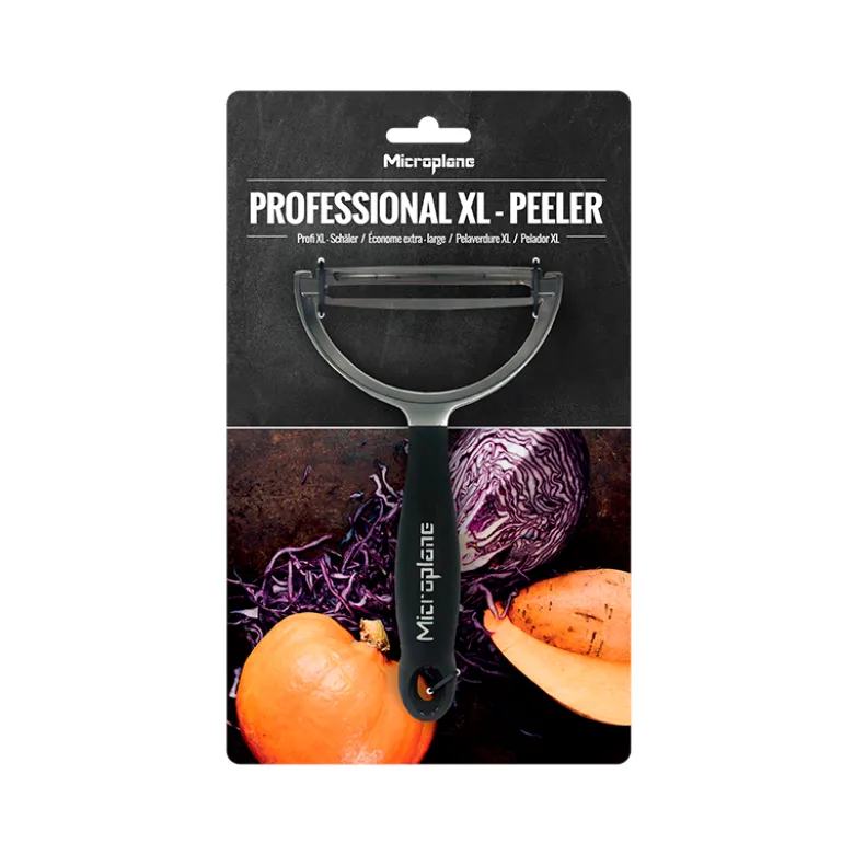 Microplane Professional XL skrællekniv sort