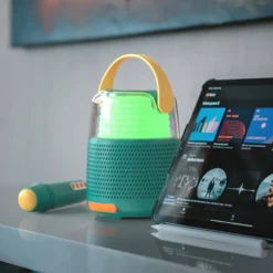Mobility On Board karaoke højttaler KS-80 LED blå