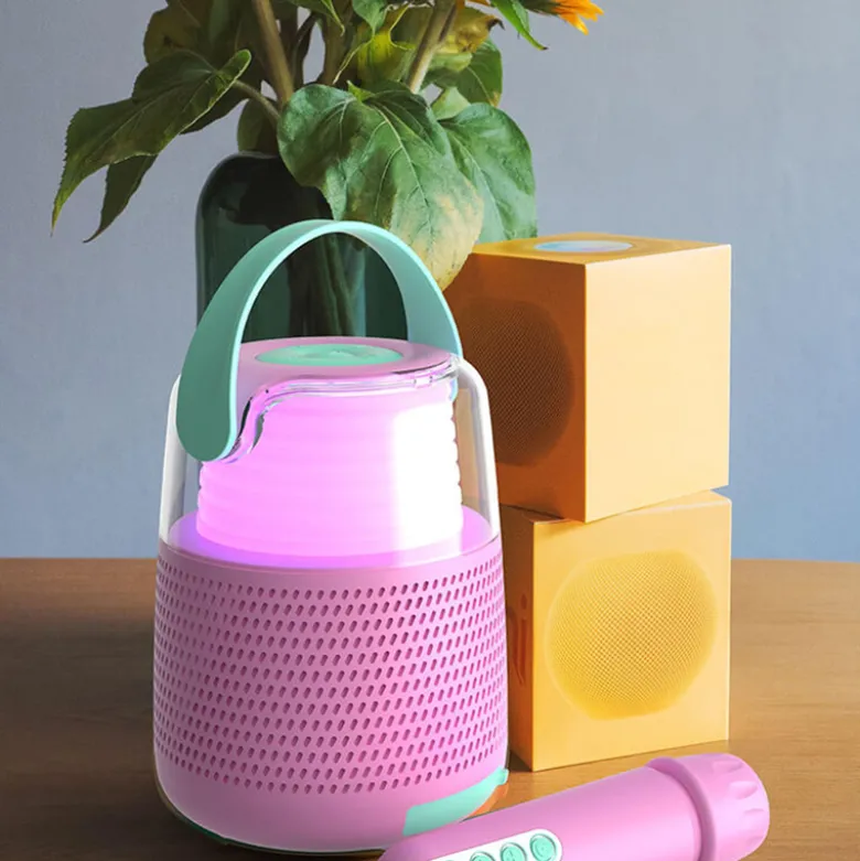 Mobility On Board karaoke højtTaler KS-80 LED pink