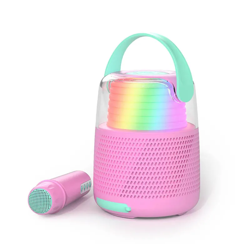 Mobility On Board karaoke højtTaler KS-80 LED pink
