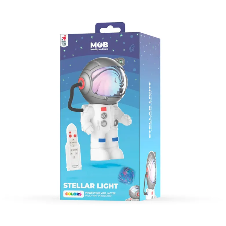 MOBILITY ON BOARD Stellar Light astronaut projektor hvid