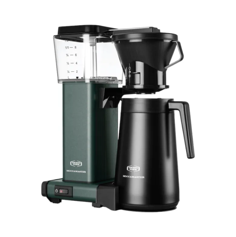 Moccamaster Manual Thermo Forest Green kaffemaskine 1,25 liter