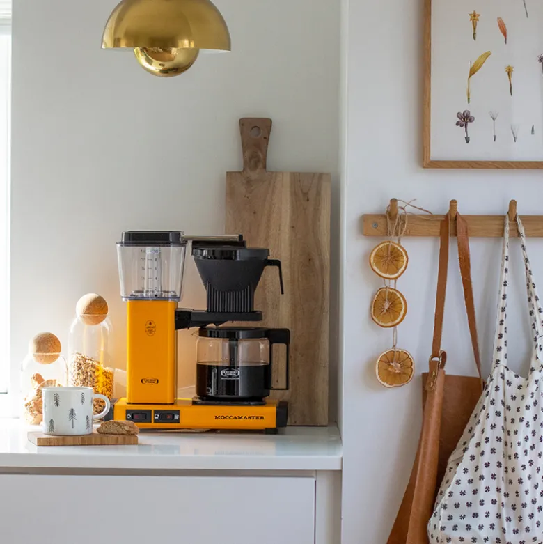 Moccamaster Optio Yellow Pepper kaffemaskine