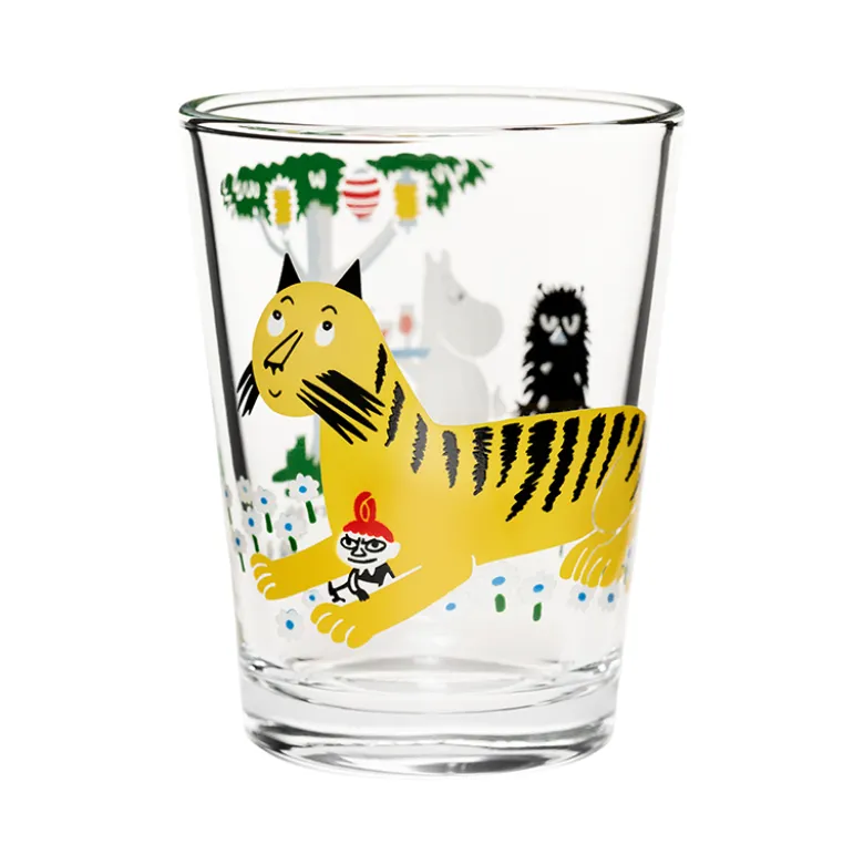 Moomin Arabia drikkeglas havefest 22 cl