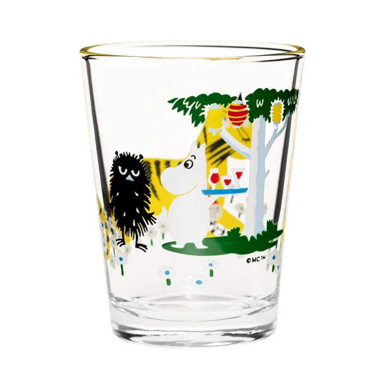 Moomin Arabia drikkeglas havefest 22 cl