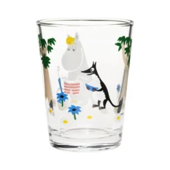 Moomin Arabia drikkeglas på ferie 22 cl