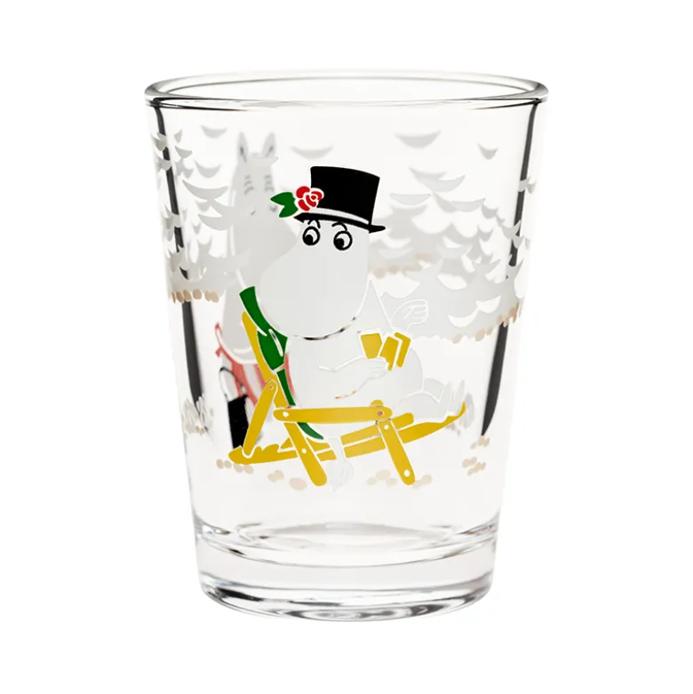 Moomin Arabia drikkeglas sammen 22 cl