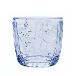 Moomin Arabia glas aqua blå 28 cl 2 stk.