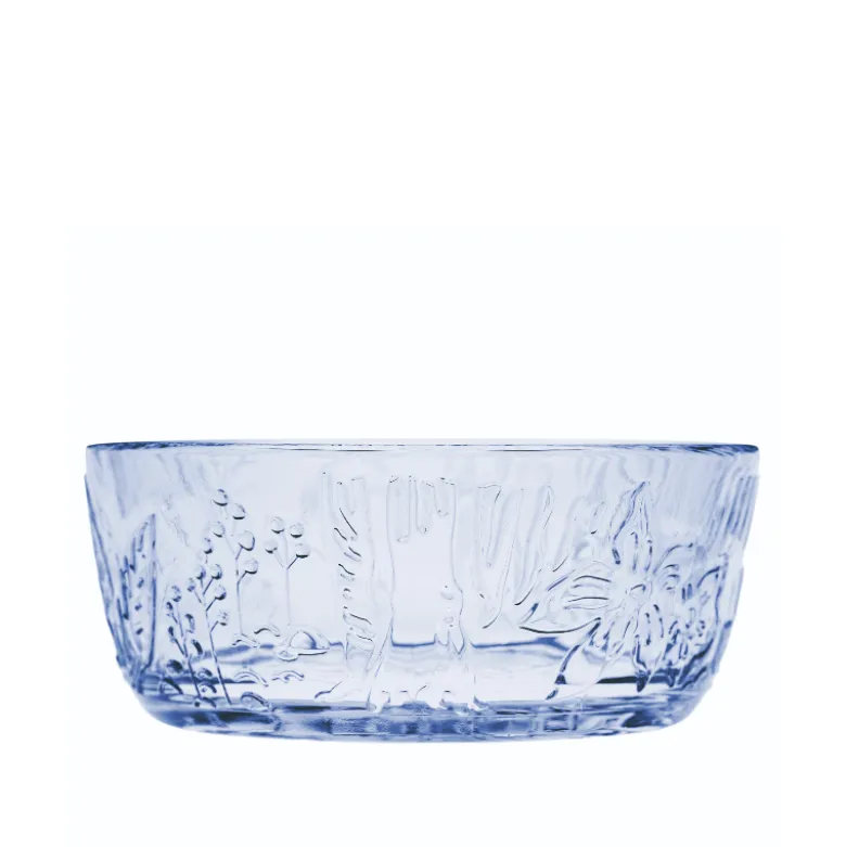 Moomin Arabia glasskål aqua blå 35 cl