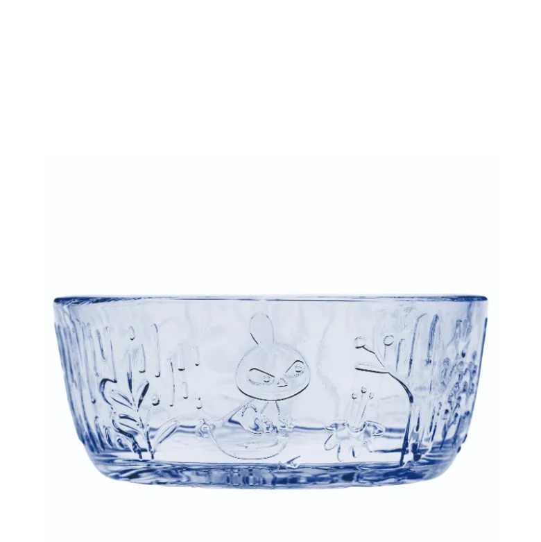 Moomin Arabia glasskål aqua blå 35 cl