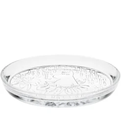 Moomin Arabia glastallerken klar Ø 17 cm