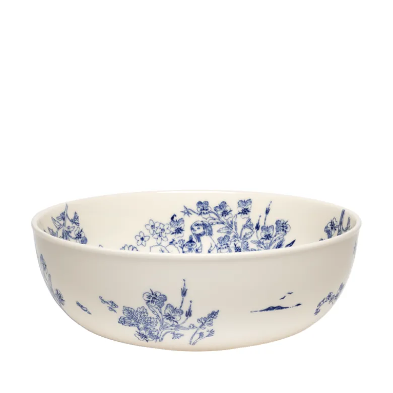 Moomin Arabia Haru serveringsskål hvid Ø 28 cm